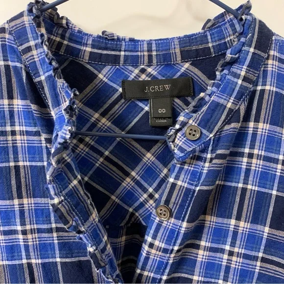 J. Crew Ruffle Popover Shirt - Picture 4 of 8